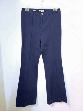 Nine West Navy Kick Flare Pants